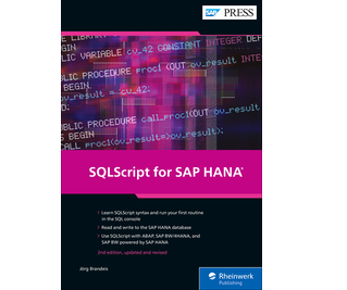 SQLScript for SAP HANA - Pdf